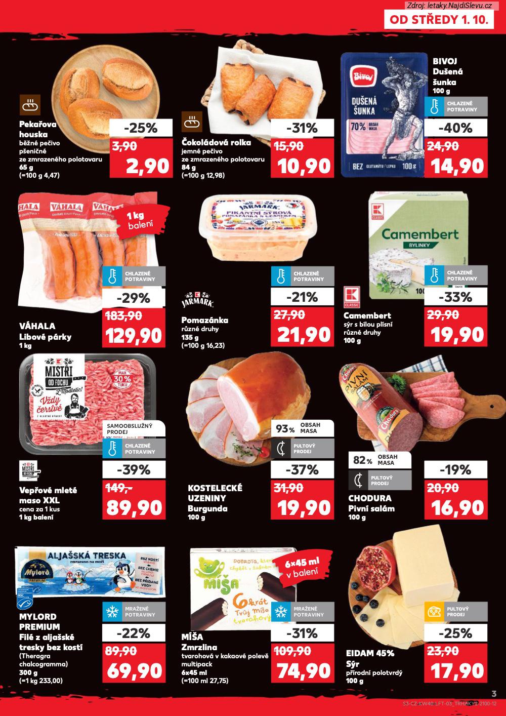 Let�k Kaufland  Brno (1. 10. - 7. 10. 2025) - str. 3