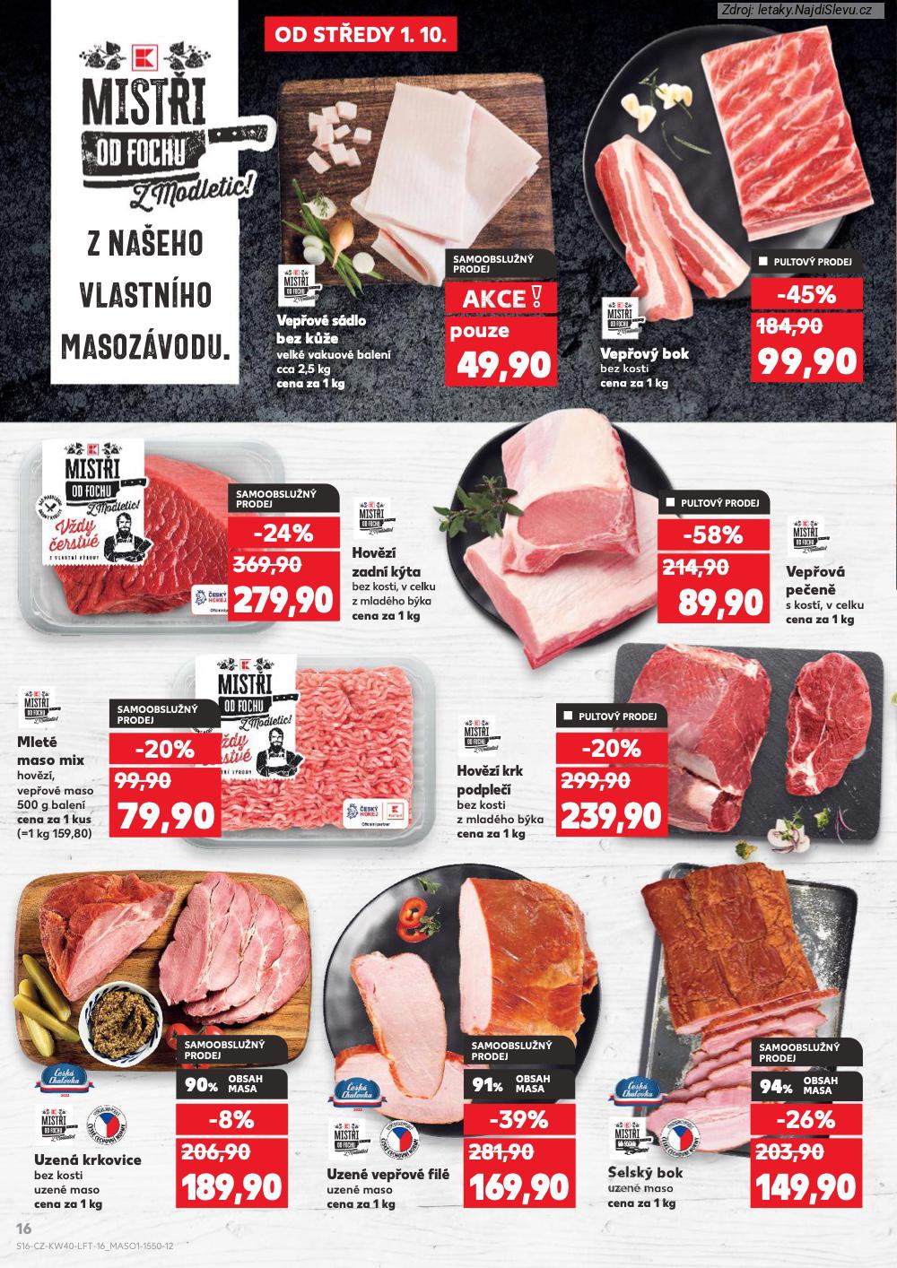 Let�k Kaufland  Praha (1. 10. - 7. 10. 2025) - str. 16