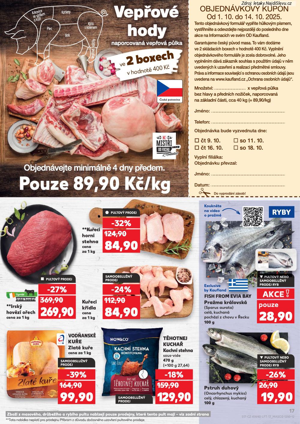 Let�k Kaufland  Praha (1. 10. - 7. 10. 2025) - str. 17