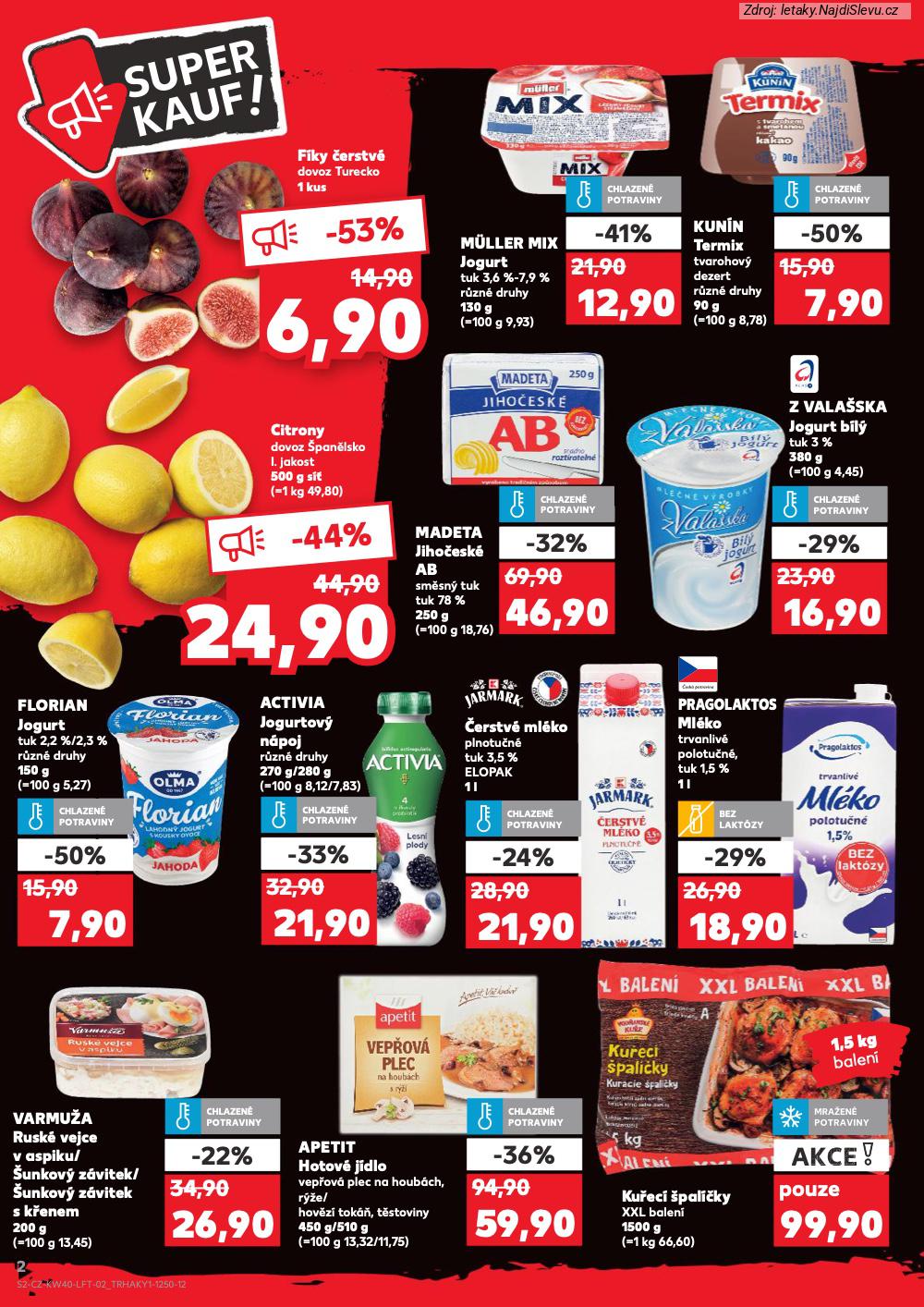 Let�k Kaufland  Praha (1. 10. - 7. 10. 2025) - str. 2