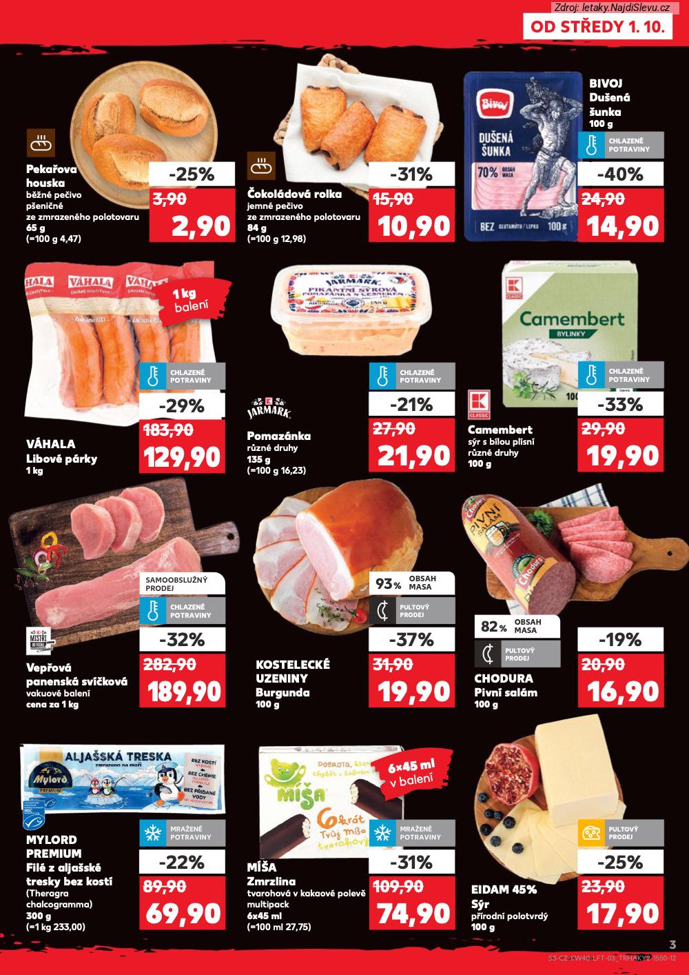 Let�k Kaufland  Praha (1. 10. - 7. 10. 2025) - str. 3