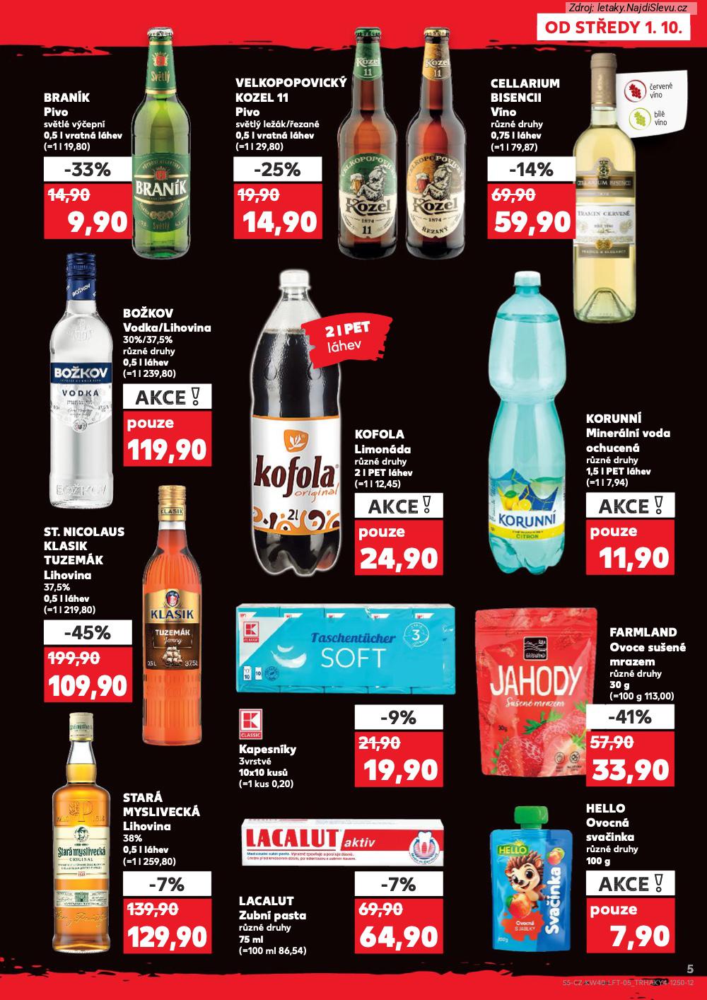 Let�k Kaufland  Praha (1. 10. - 7. 10. 2025) - str. 5