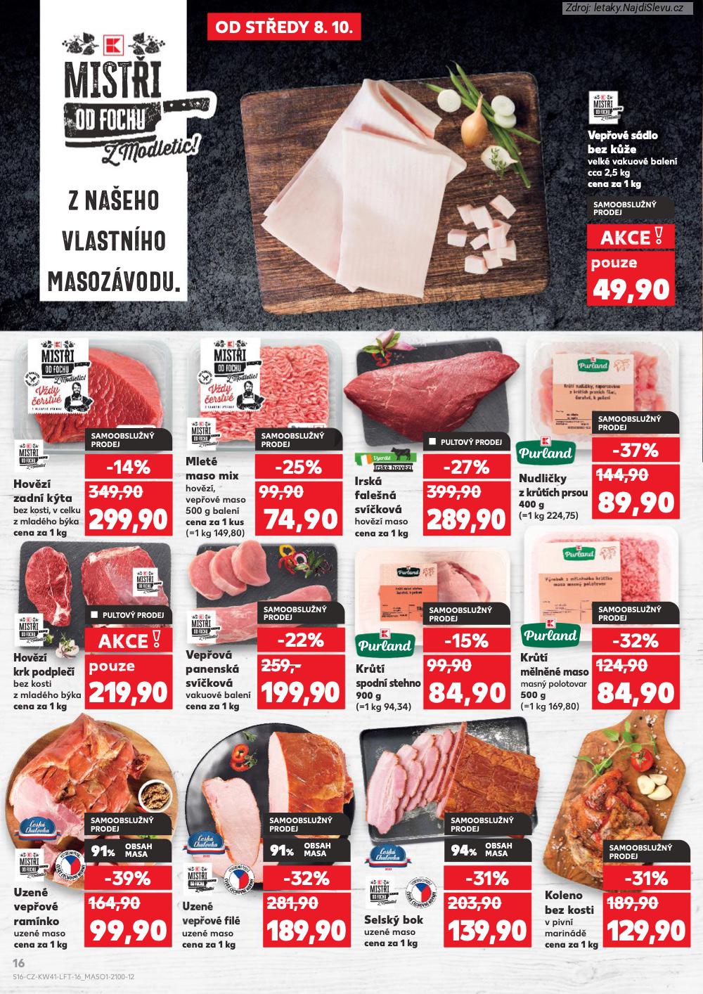 Let�k Kaufland  Ostrava, Olomouc, Opava, Hav��ov (8. 10. - 14. 10. 2025) - str. 16
