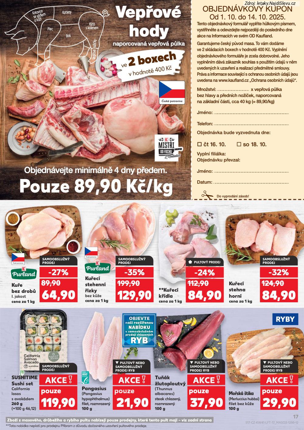 Let�k Kaufland  Ostrava, Olomouc, Opava, Hav��ov (8. 10. - 14. 10. 2025) - str. 17