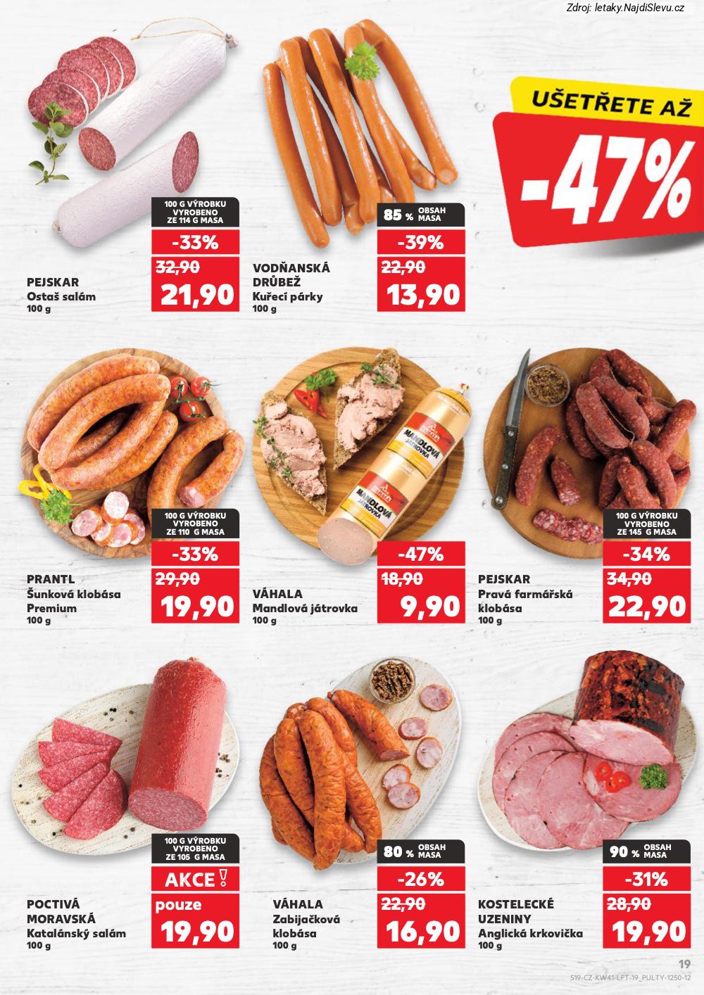 Let�k Kaufland  Ostrava, Olomouc, Opava, Hav��ov (8. 10. - 14. 10. 2025) - str. 19