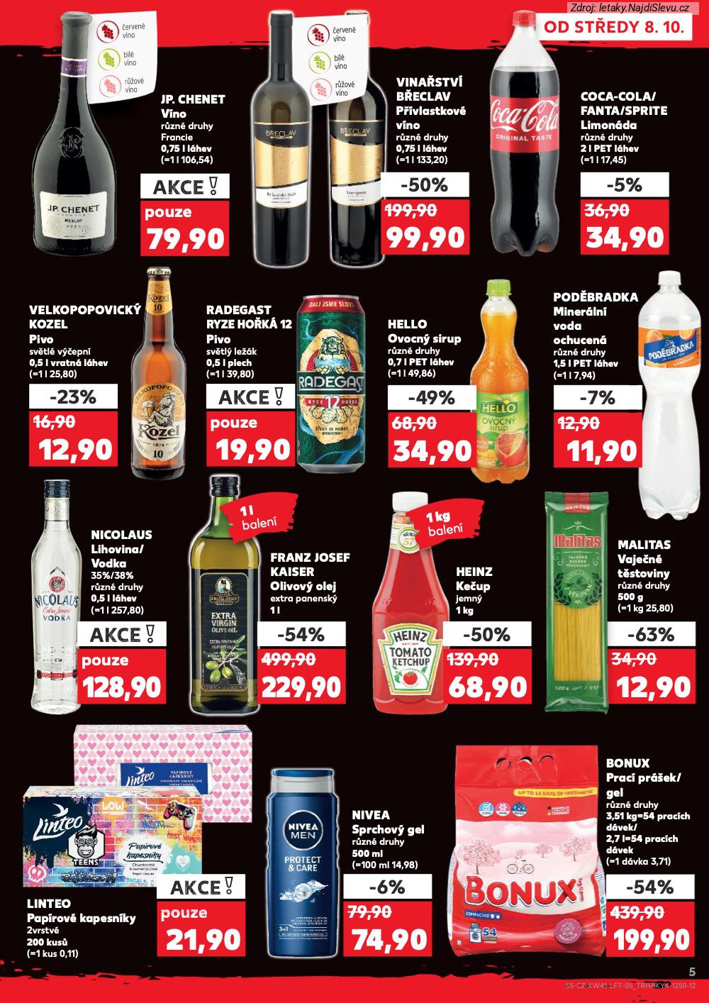 Let�k Kaufland  Ostrava, Olomouc, Opava, Hav��ov (8. 10. - 14. 10. 2025) - str. 5