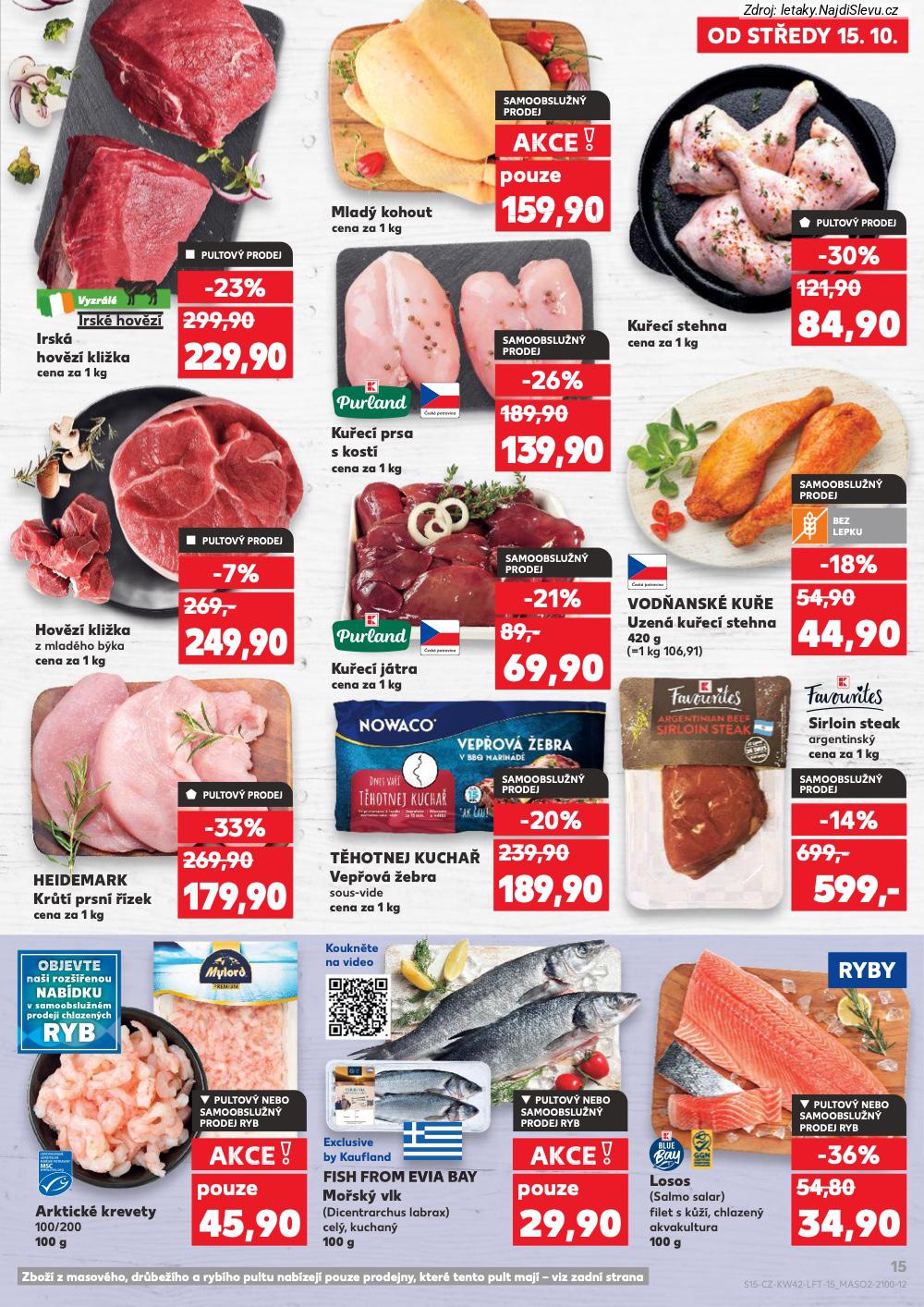 Let�k Kaufland  Ostrava, Olomouc, Opava, Hav��ov (15. 10. - 21. 10. 2025) - str. 15