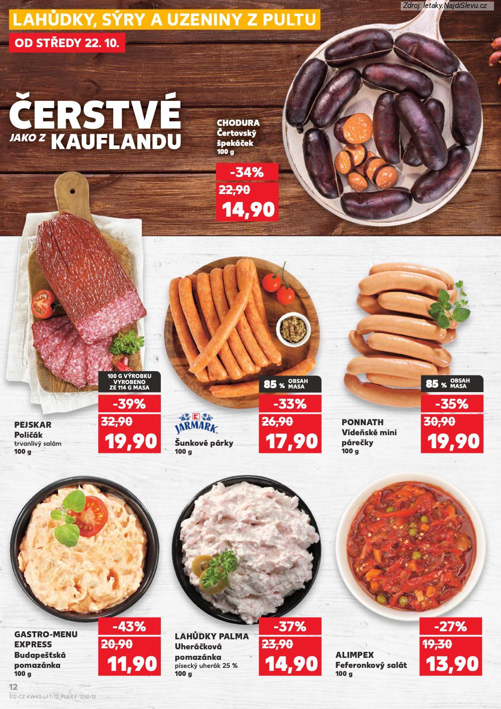Let�k Kaufland  Praha (22. 10. - 27. 10. 2025) - str. 12