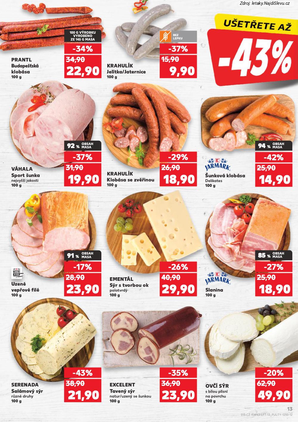 Let�k Kaufland  Praha (22. 10. - 27. 10. 2025) - str. 13