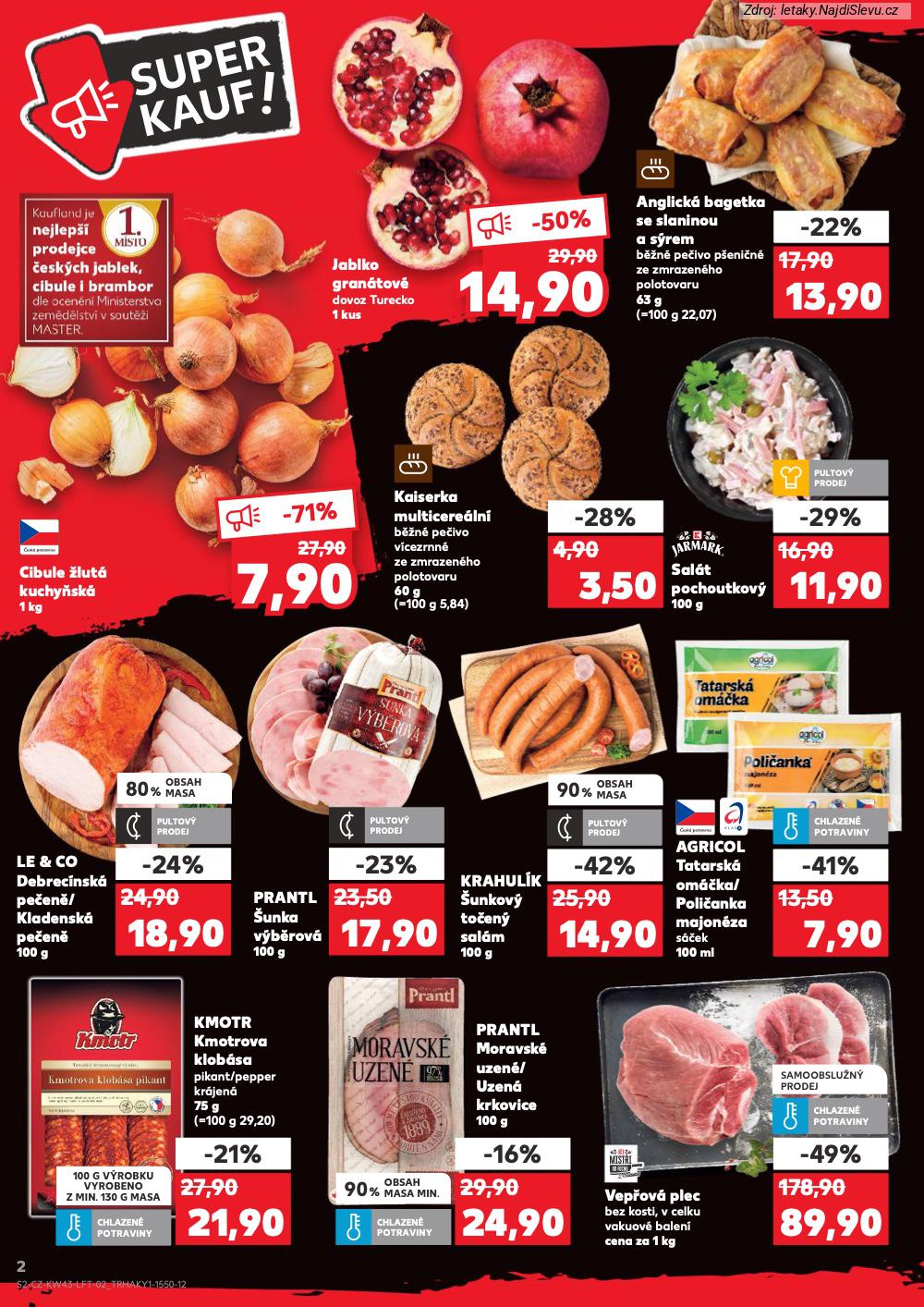 Let�k Kaufland  Praha (22. 10. - 27. 10. 2025) - str. 2