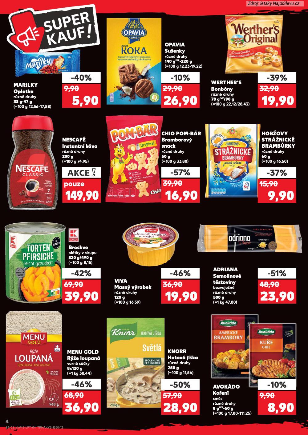 Let�k Kaufland  Praha (22. 10. - 27. 10. 2025) - str. 4