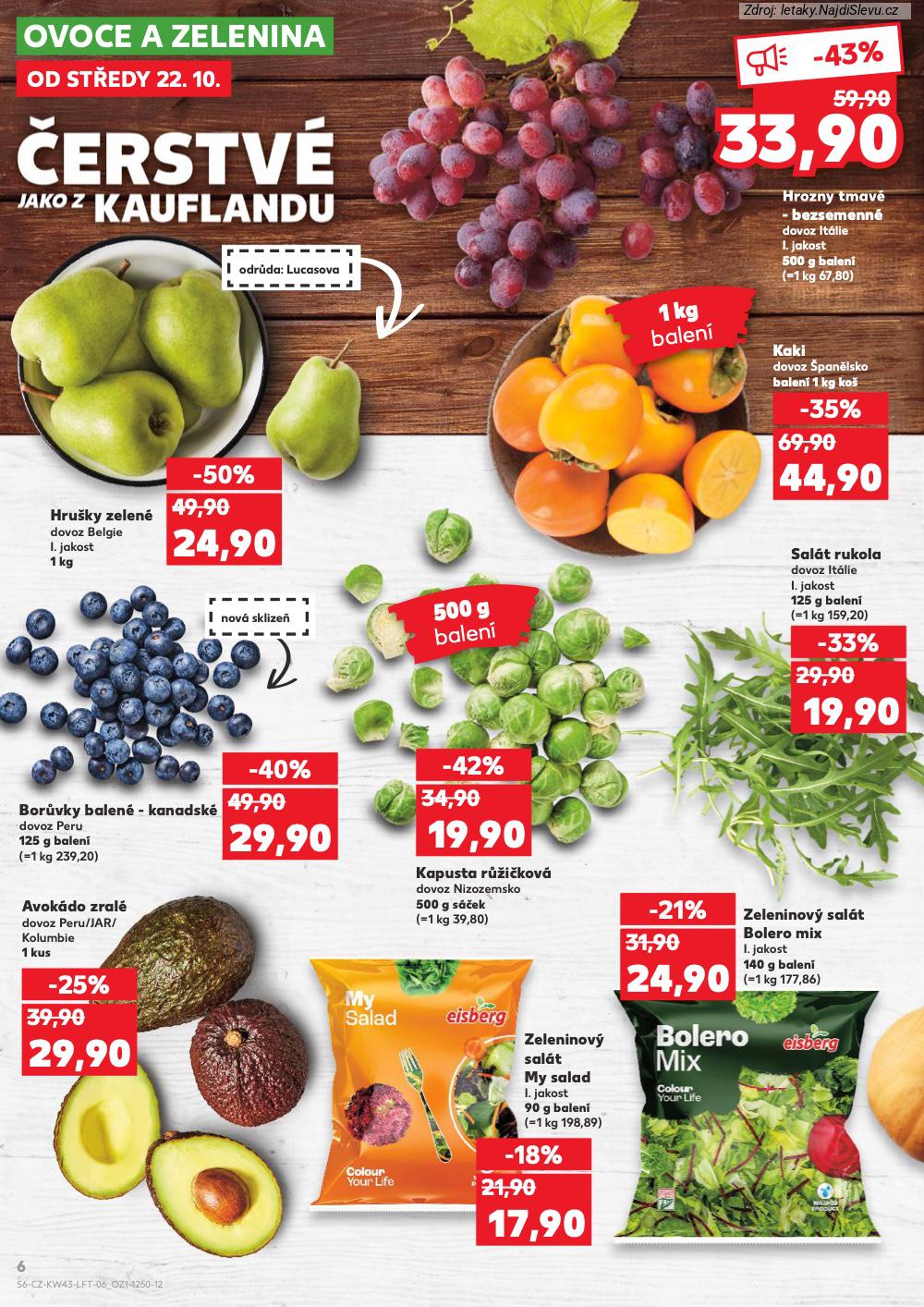 Let�k Kaufland  Praha (22. 10. - 27. 10. 2025) - str. 6