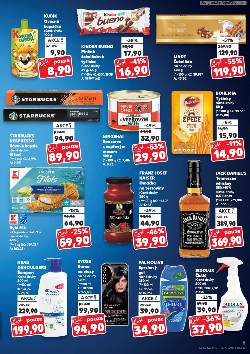 Let�k Kaufland  Praha (29. 10. - 4. 11. 2025) - str. 5