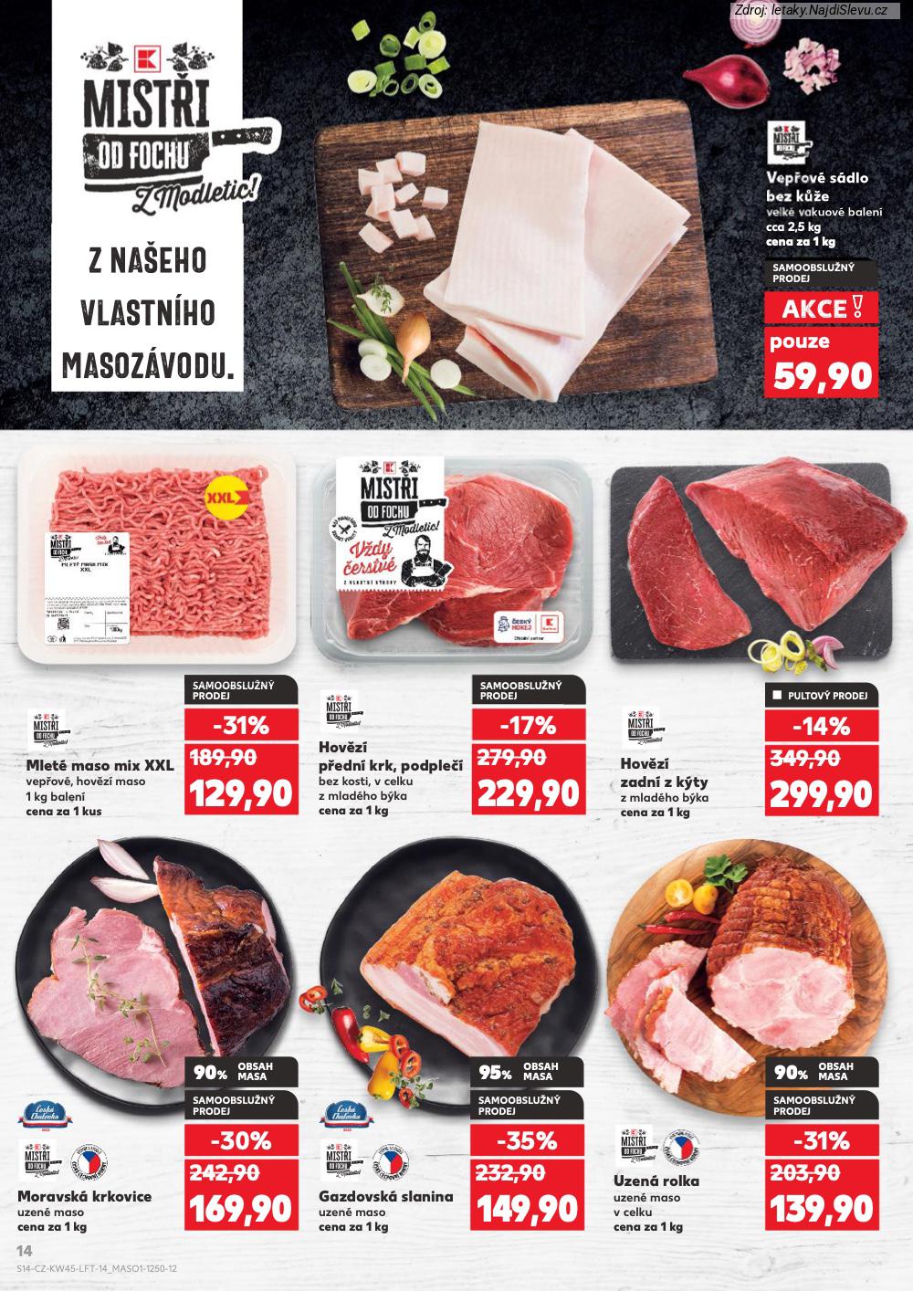 Letk Kaufland (5. 11. - 11. 11. 2025) - strana 14 z 60