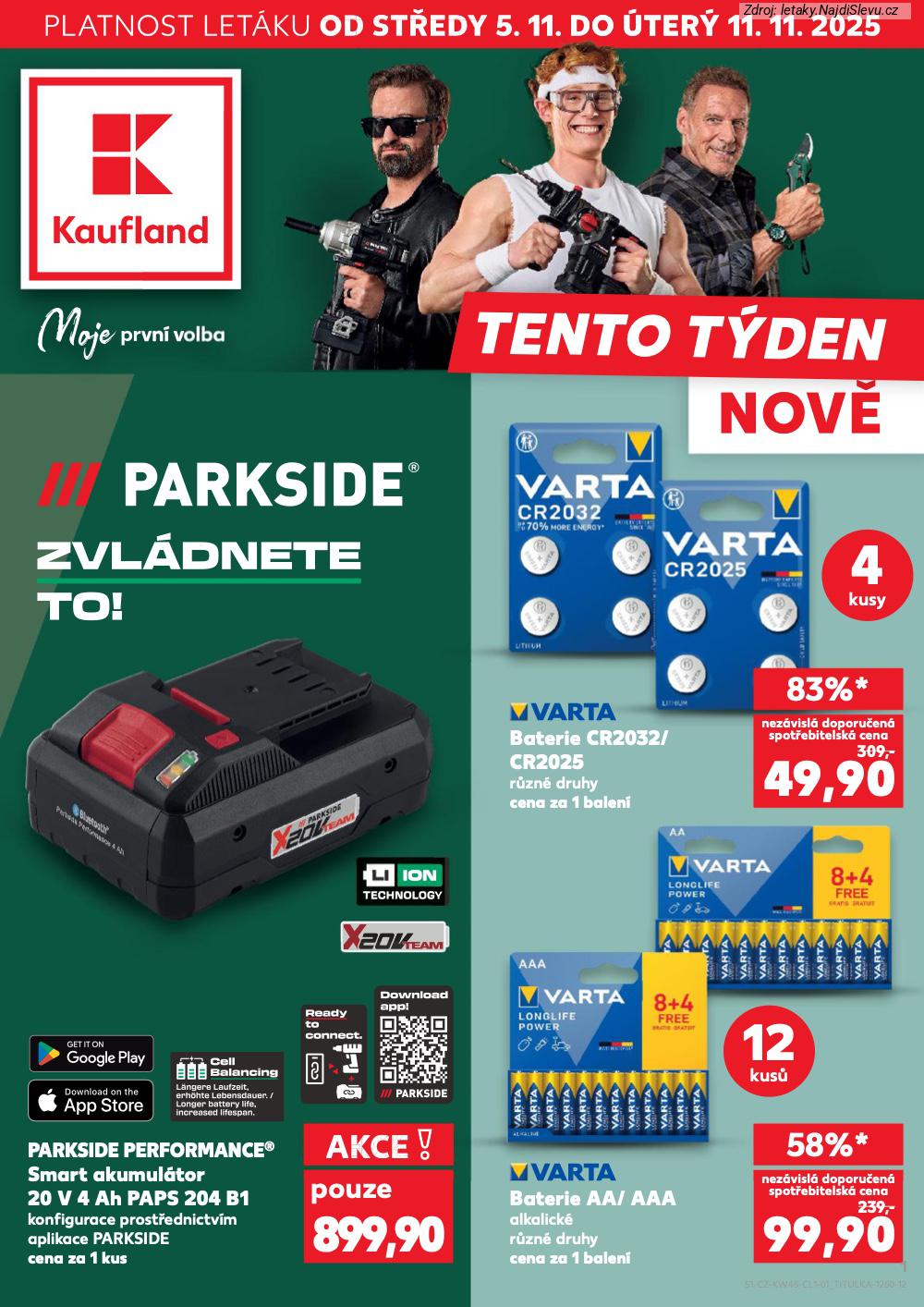 Letk Kaufland (5. 11. - 11. 11. 2025) - strana 1 z 12
