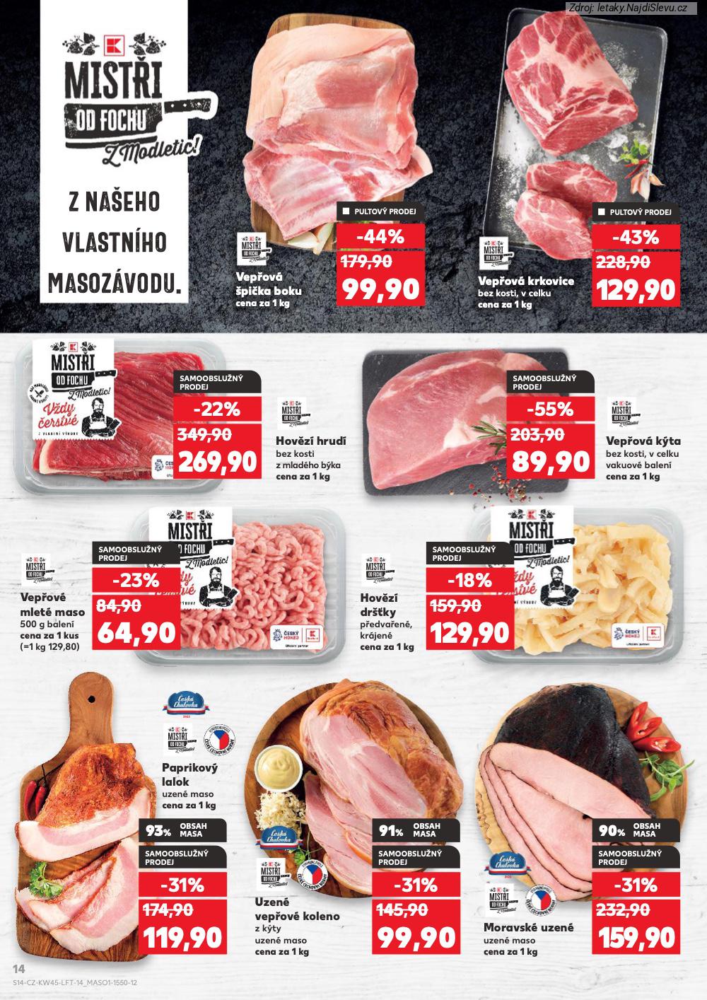 Letk Kaufland (5. 11. - 11. 11. 2025) - strana 14 z 60