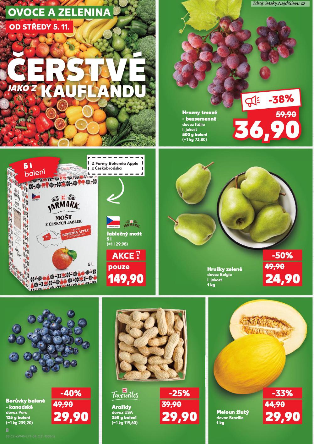 Letk Kaufland (5. 11. - 11. 11. 2025) - strana 8 z 60