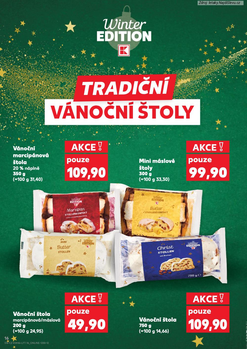 Let�k Kaufland  Karlovy Vary, Plze�, �st� nad Labem, �esk� Bud�jovice, Liberec, P... (12. 11. - 18. 11. 2025) - str. 16