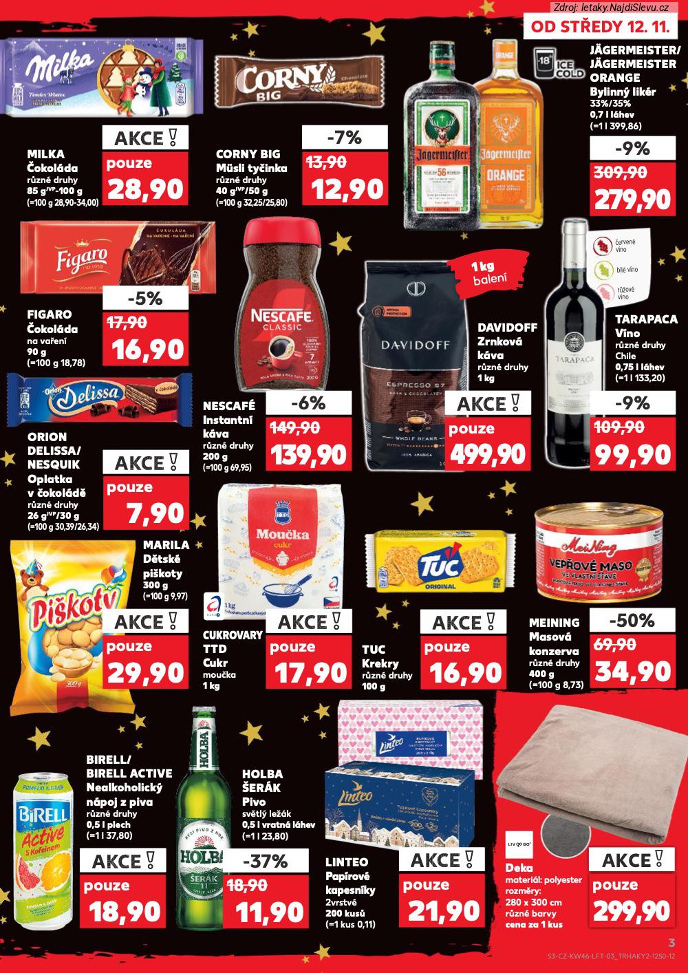 Let�k Kaufland  Karlovy Vary, Plze�, �st� nad Labem, �esk� Bud�jovice, Liberec, P... (12. 11. - 18. 11. 2025) - str. 3