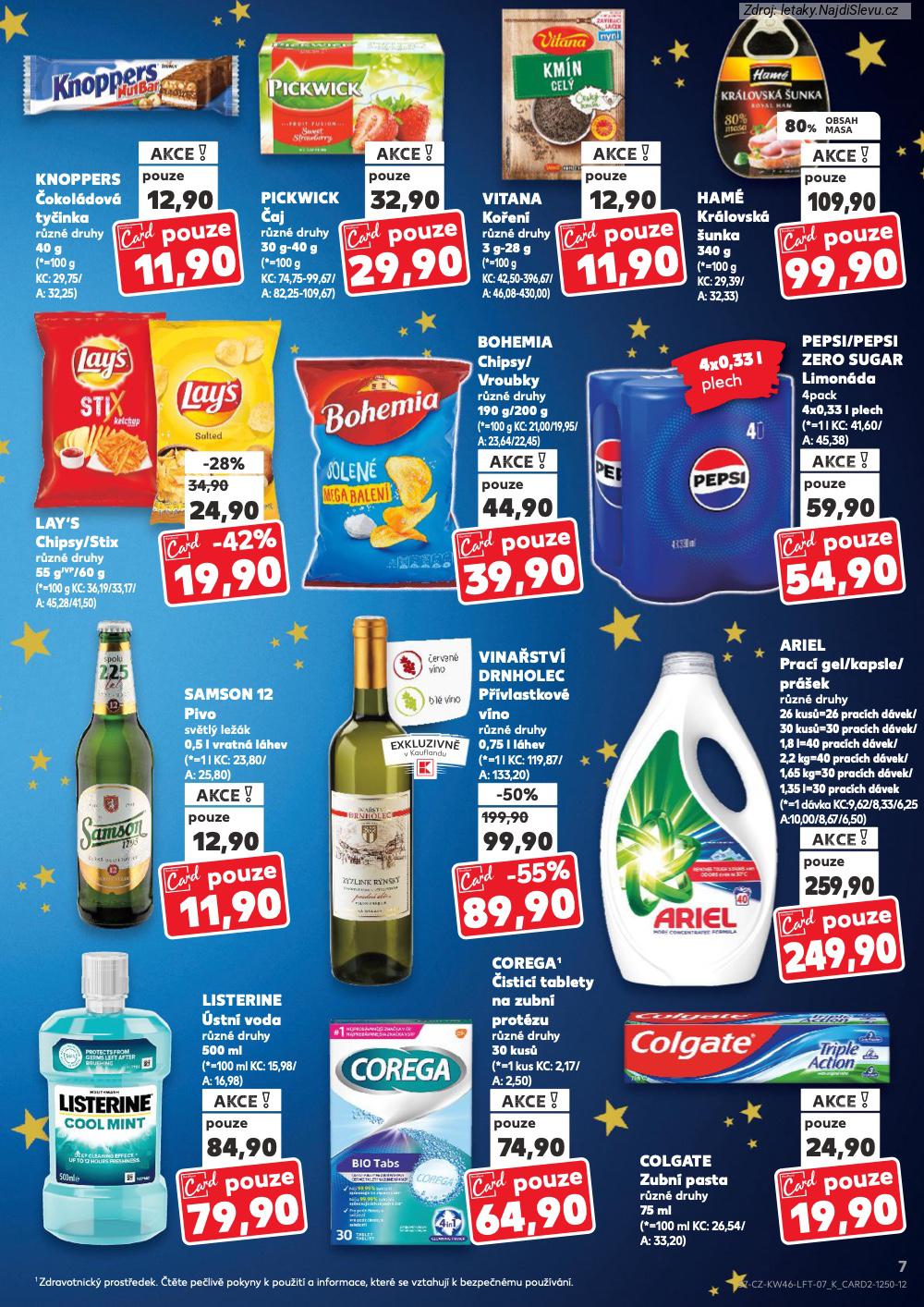 Let�k Kaufland  Karlovy Vary, Plze�, �st� nad Labem, �esk� Bud�jovice, Liberec, P... (12. 11. - 18. 11. 2025) - str. 7