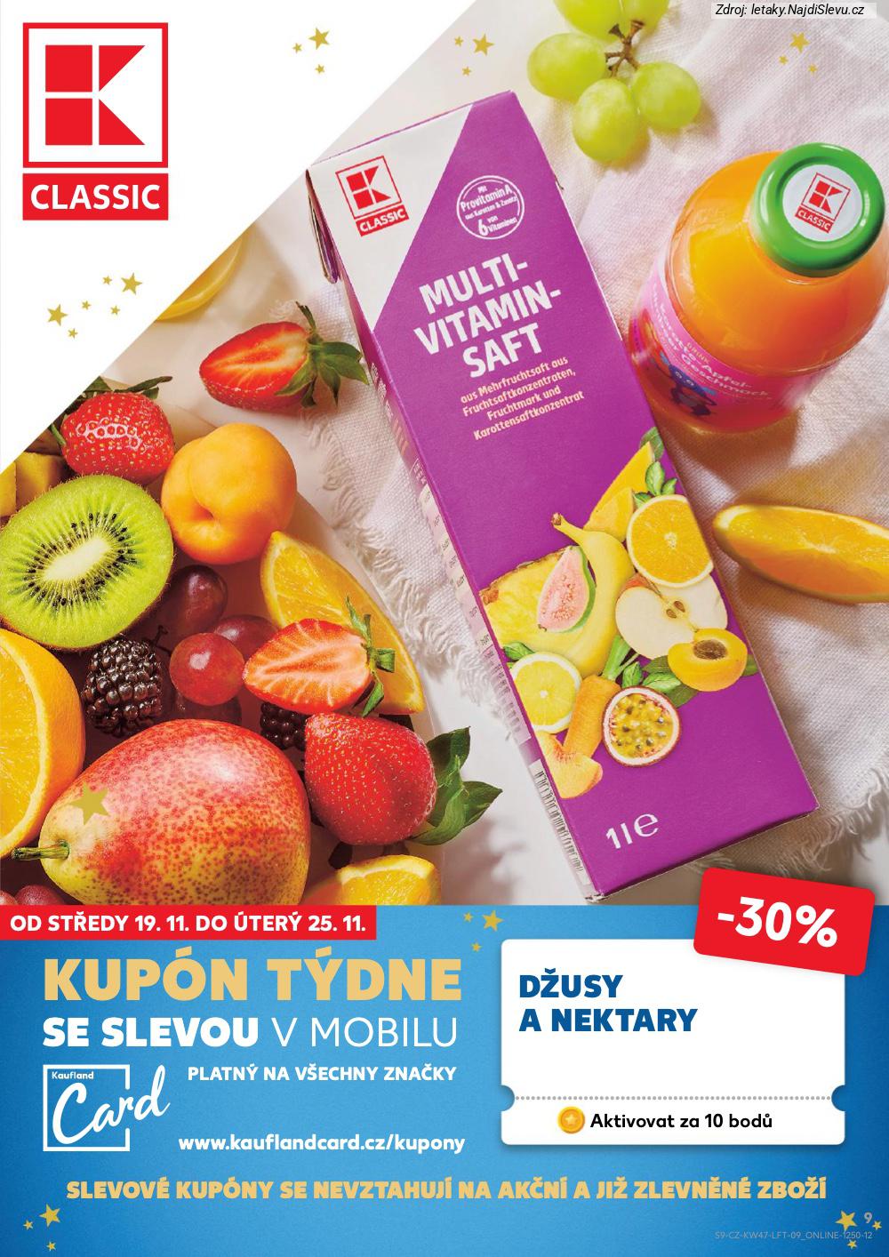 Let�k Kaufland  Most, M�ln�k, Sokolov, Mari�nsk� L�zn�, Kol�n, Kladno, �atec, P�s... (19. 11. - 25. 11. 2025) - str. 9