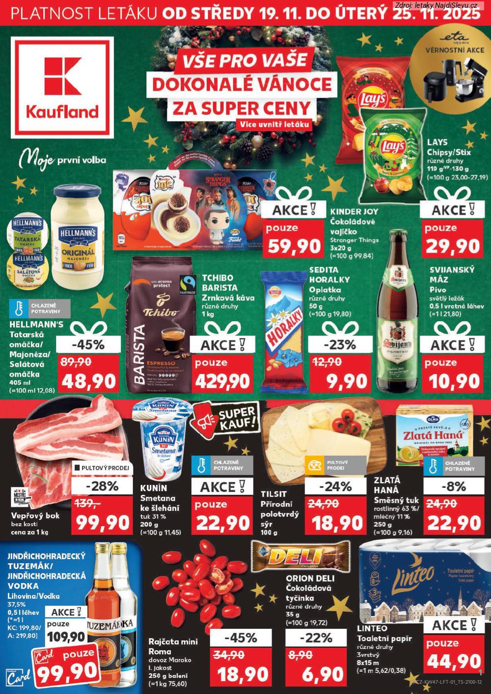 Let�k Kaufland  Ostrava, Olomouc, Opava, Hav��ov (19. 11. - 25. 11. 2025) - str. 1