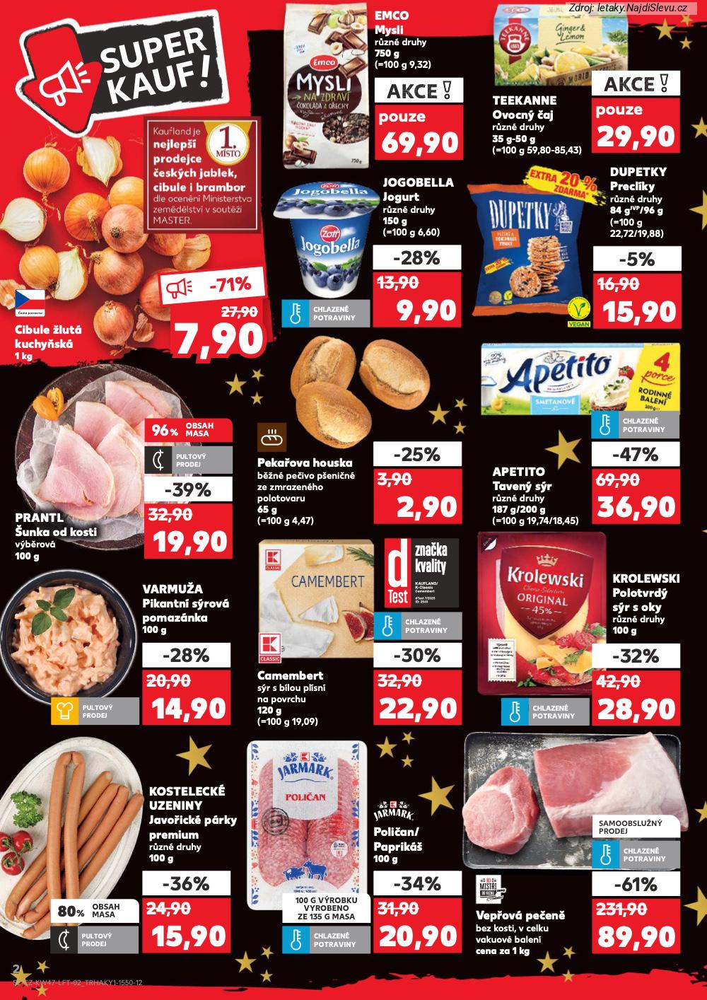 Strana 2 - leták Kaufland (19. 11. - 25. 11. 2025)
