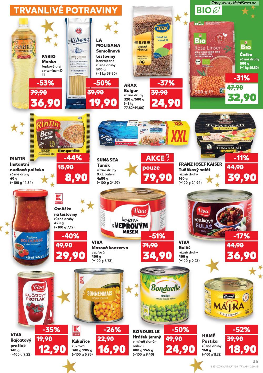 Strana 35 - let�k Kaufland (19. 11. - 25. 11. 2025)