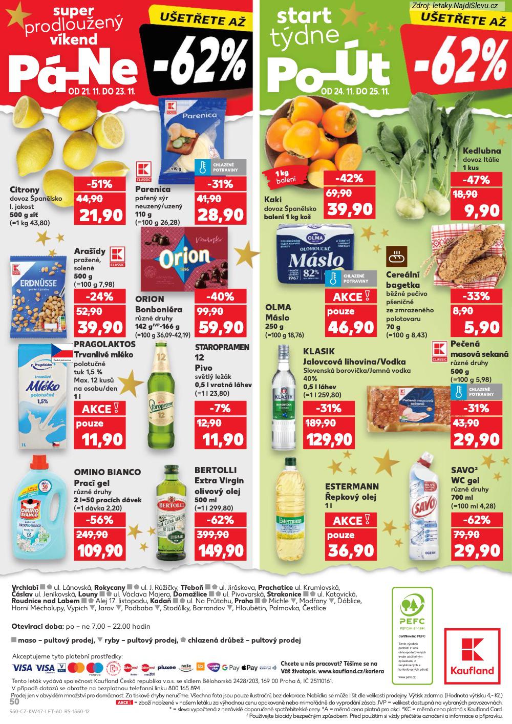 Strana 50 - let�k Kaufland (19. 11. - 25. 11. 2025)