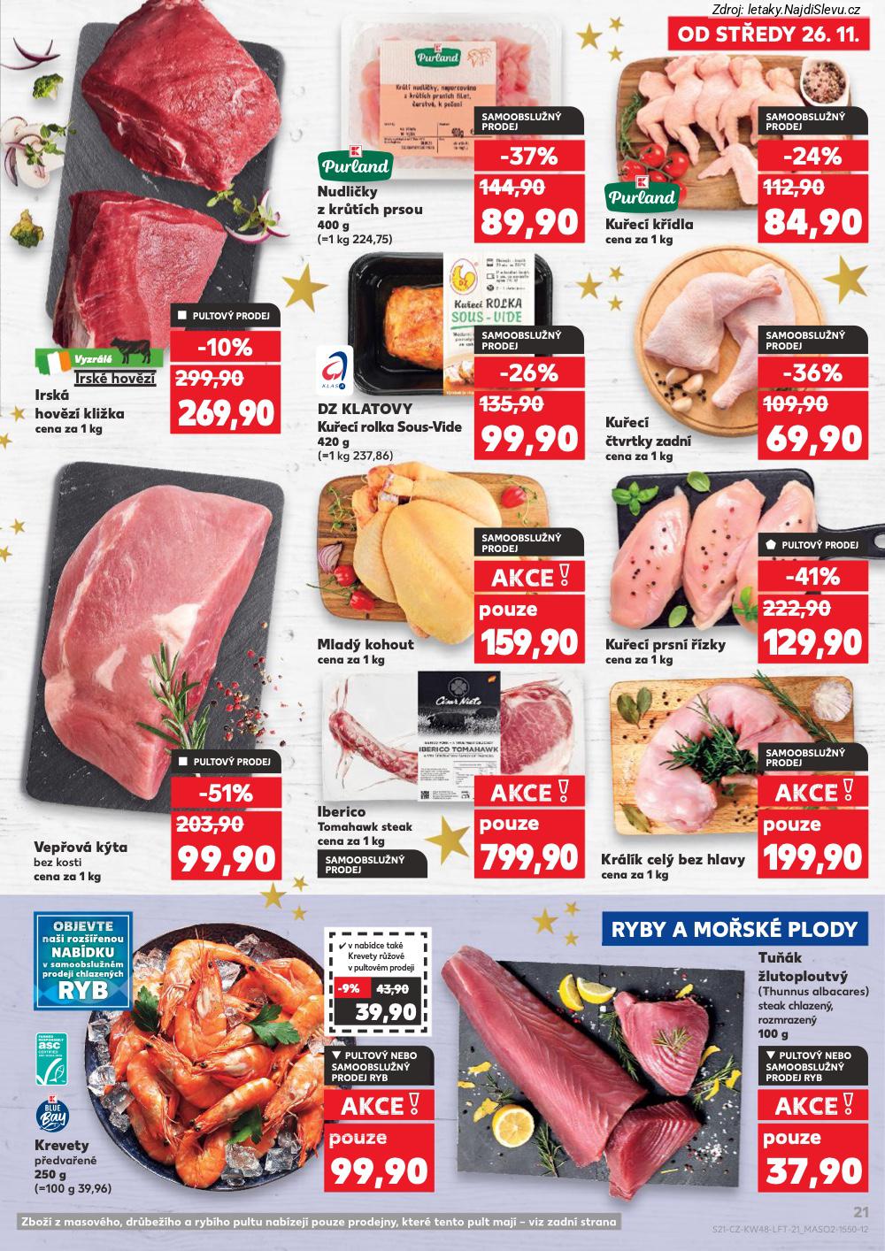 Let�k Kaufland  Jihlava, �umperk, Havl��k�v Brod, Vset�n, P�erov, ���r nad S�zavo... (26. 11. - 2. 12. 2025) - str. 21