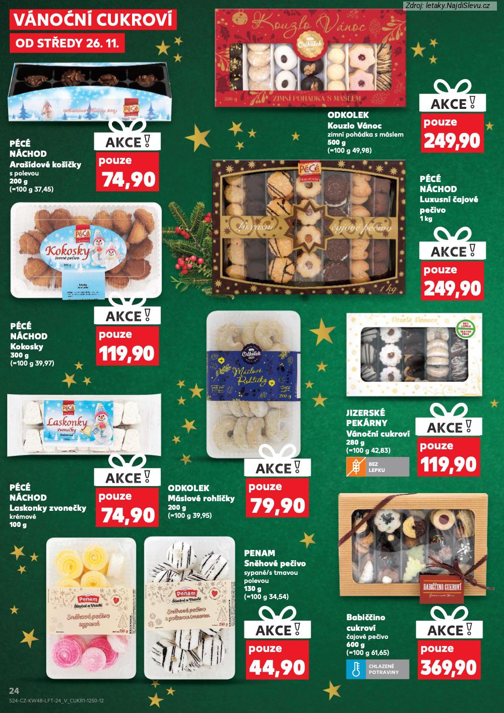 Let�k Kaufland  Jihlava, �umperk, Havl��k�v Brod, Vset�n, P�erov, ���r nad S�zavo... (26. 11. - 2. 12. 2025) - str. 24