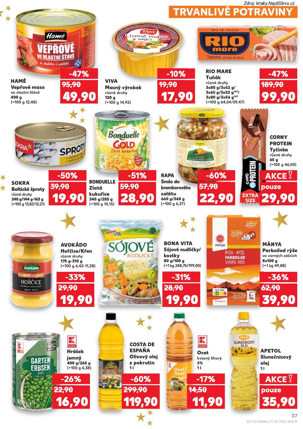 Let�k Kaufland  Jihlava, �umperk, Havl��k�v Brod, Vset�n, P�erov, ���r nad S�zavo... (26. 11. - 2. 12. 2025) - str. 37