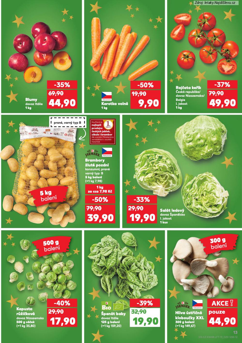 Let�k Kaufland  Praha (26. 11. - 2. 12. 2025) - str. 13