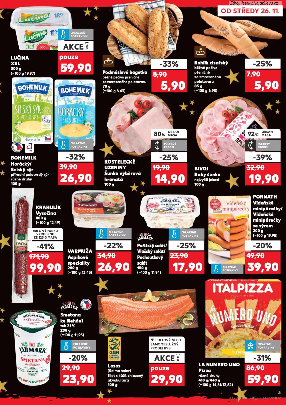 Let�k Kaufland  Praha (26. 11. - 2. 12. 2025) - str. 3