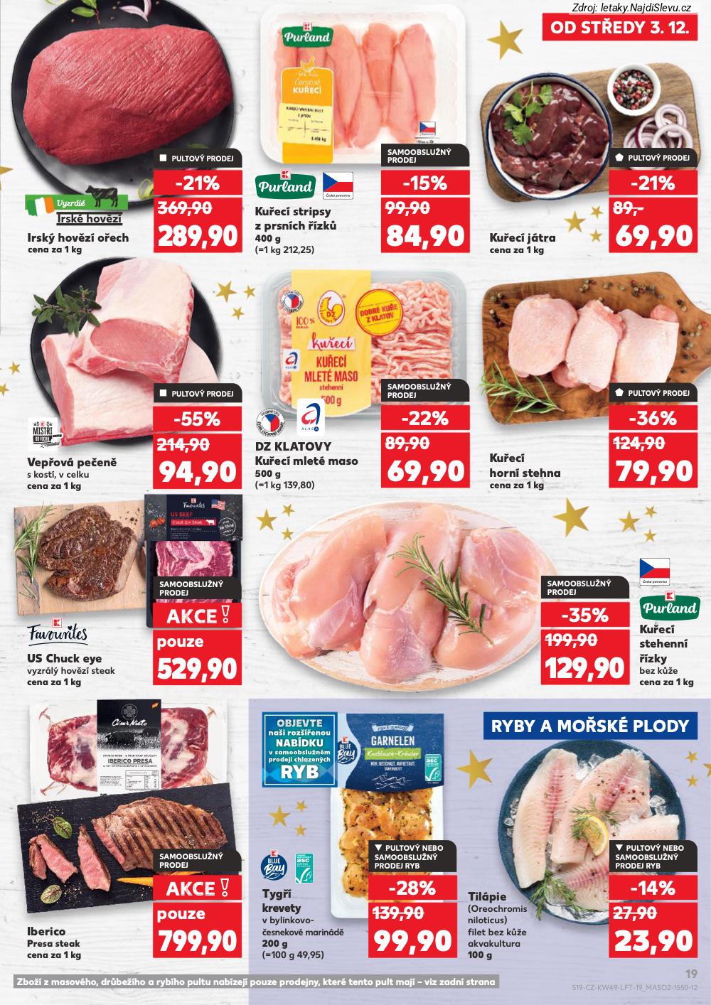 Let�k Kaufland (3. 12. - 9. 12. 2025) - strana 19 z 60
