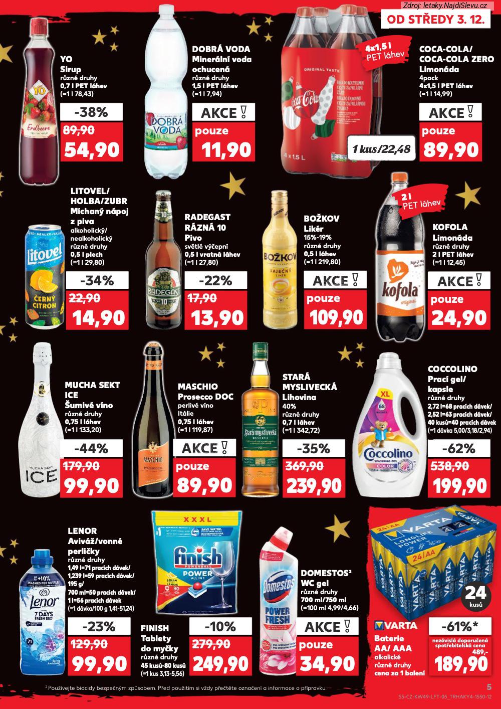 Let�k Kaufland (3. 12. - 9. 12. 2025) - strana 5 z 60