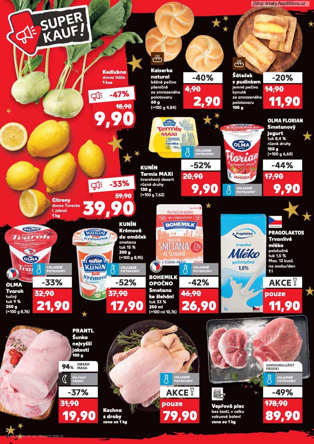Let�k Kaufland (3. 12. - 9. 12. 2025) - strana 2 z 60
