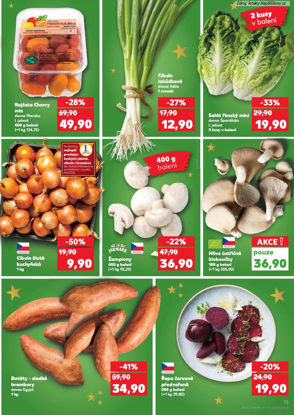 Let�k Kaufland (3. 12. - 9. 12. 2025) - strana 13 z 60