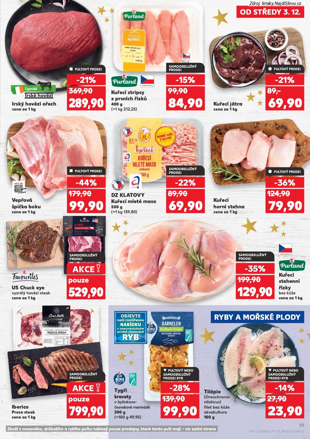 Let�k Kaufland (3. 12. - 9. 12. 2025) - strana 19 z 60