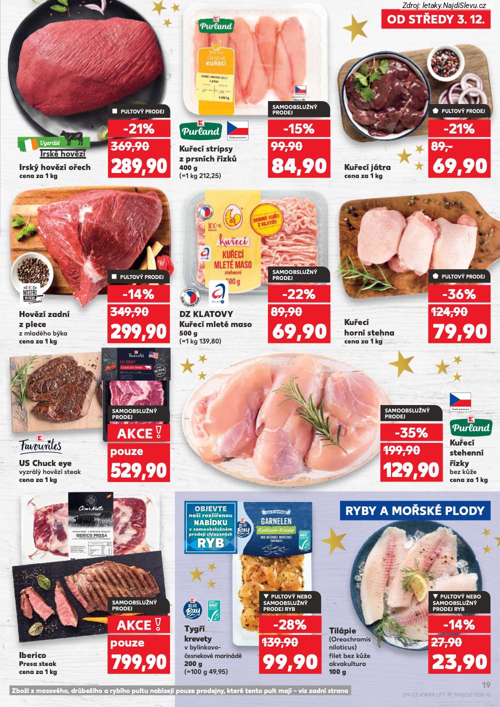 Let�k Kaufland (3. 12. - 9. 12. 2025) - strana 19 z 60