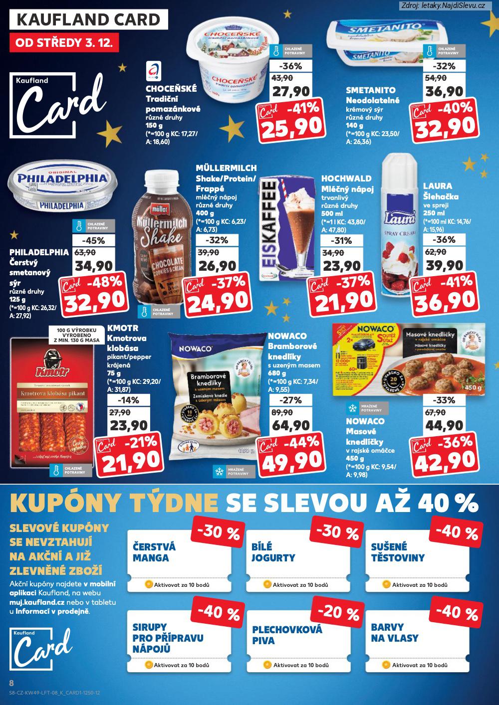 Let�k Kaufland (3. 12. - 9. 12. 2025) - strana 8 z 60