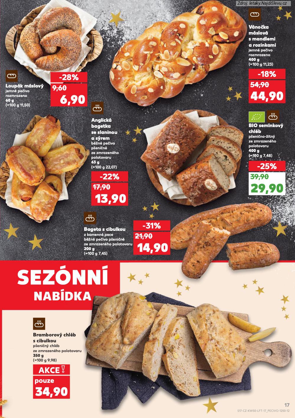 Let�k Kaufland  Most, M�ln�k, Sokolov, Mari�nsk� L�zn�, Kol�n, Kladno, �atec, P�s... (10. 12. - 16. 12. 2025) - str. 17