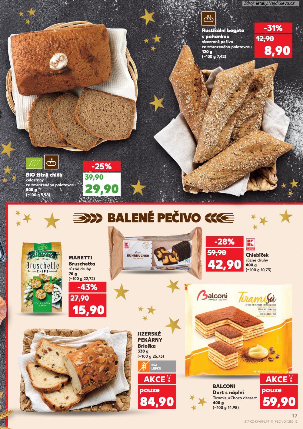 Let�k Kaufland  Most, M�ln�k, Sokolov, Mari�nsk� L�zn�, Kol�n, Kladno, �atec, P�s... (17. 12. - 24. 12. 2025) - str. 17