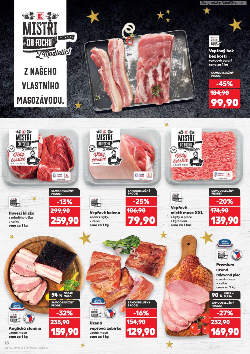 Let�k Kaufland  Zl�n, Hranice, Bohum�n, Krnov, T�eb��, Hodon�n, T�inec, Orlov� (17. 12. - 24. 12. 2025) - str. 18