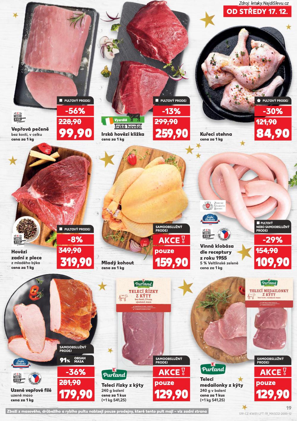 Let�k Kaufland  Zl�n, Hranice, Bohum�n, Krnov, T�eb��, Hodon�n, T�inec, Orlov� (17. 12. - 24. 12. 2025) - str. 19