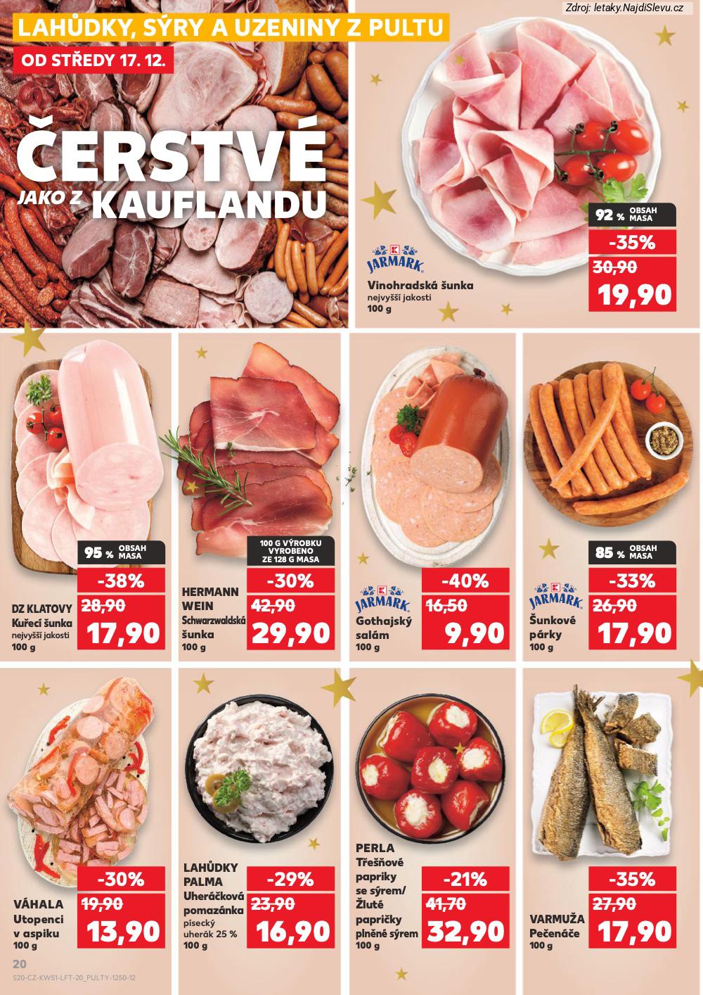 Let�k Kaufland  Zl�n, Hranice, Bohum�n, Krnov, T�eb��, Hodon�n, T�inec, Orlov� (17. 12. - 24. 12. 2025) - str. 20
