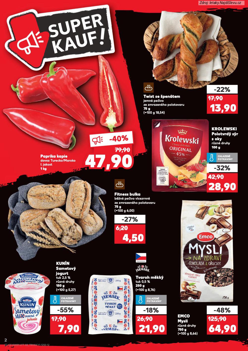 Let�k Kaufland  Praha (2. 1. - 6. 1. 2026) - str. 2