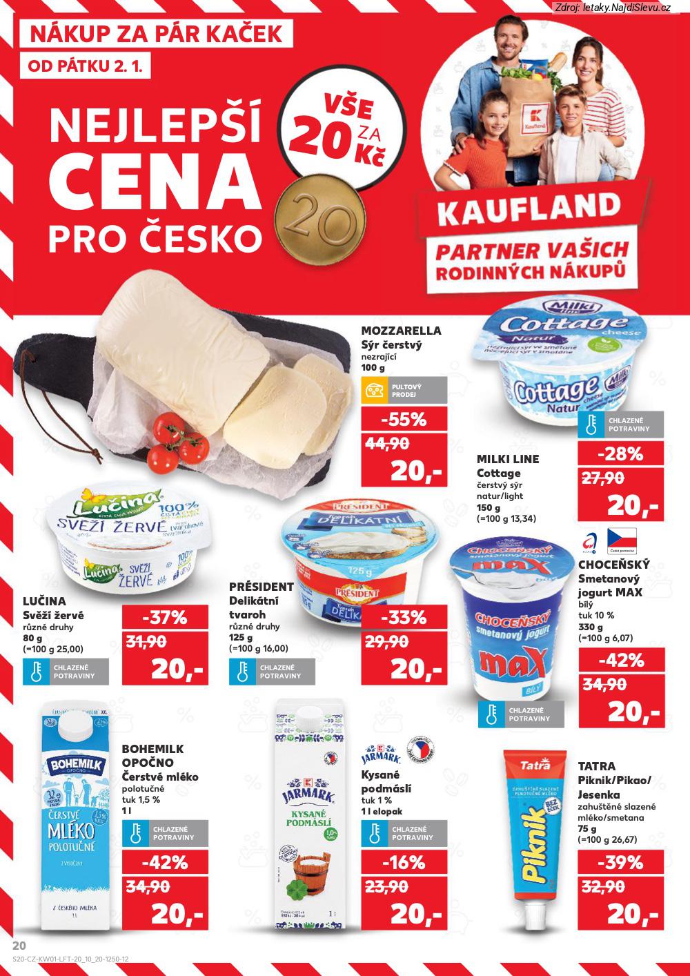 Let�k Kaufland  Praha (2. 1. - 6. 1. 2026) - str. 20