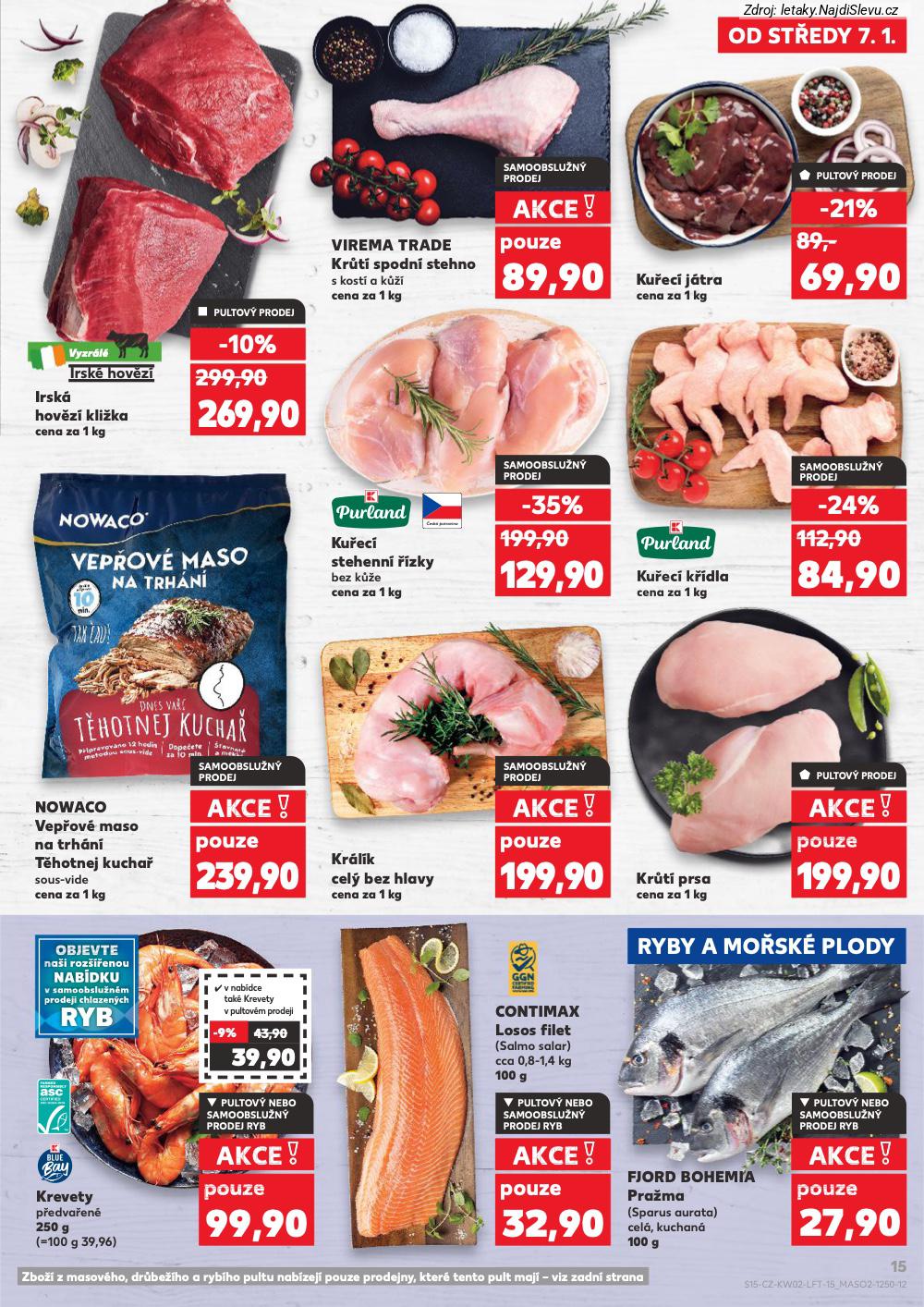 Let�k Kaufland (7. 1. - 13. 1. 2026) - strana 15 z 60