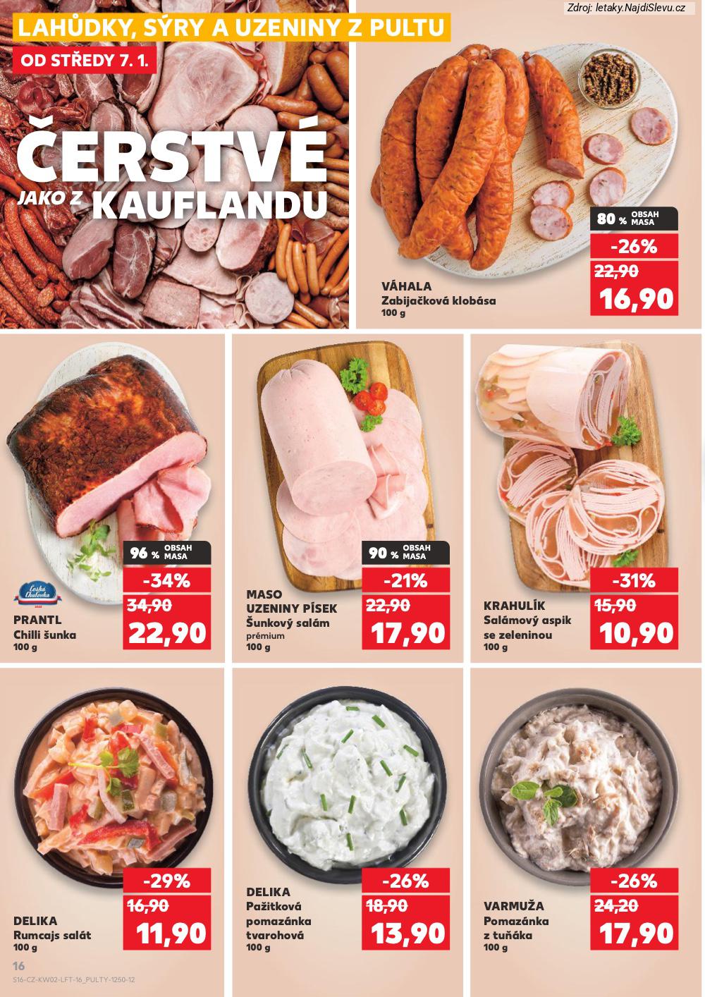 Let�k Kaufland (7. 1. - 13. 1. 2026) - strana 16 z 60